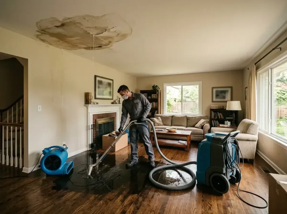 attic-pipe-burst-ceiling-drip-008 — frequently asked questions, Water Damage Restoration & Carpet Care in Ozark, AL